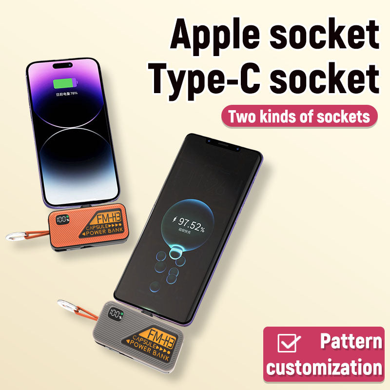 5000 mAh 3C Certified PD 20W Super Fast Charging Mobile Power Bank