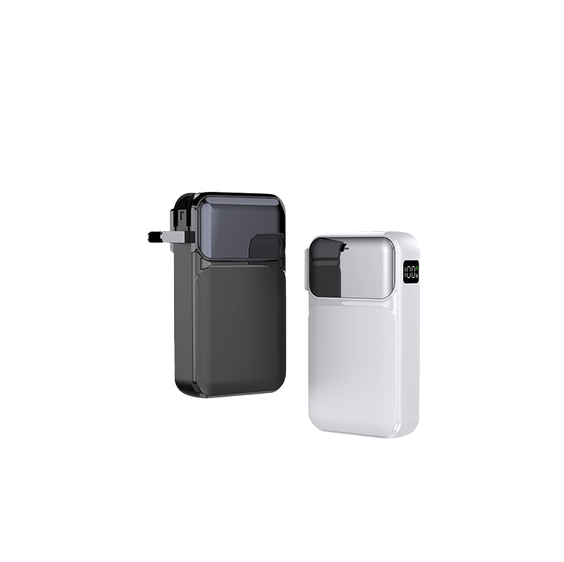 10000 mAh 22.5W fast-charging folding plug with its own line mobile power bank