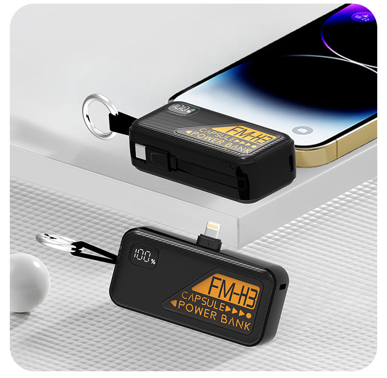 5000 mAh 3C Certified PD 20W Super Fast Charging Mobile Power Bank